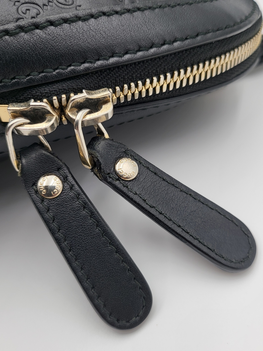 GUCCI Microguccissima Mini Dome Bag Black..Authentic.. - Picture 6 of 16